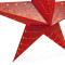 Led-светильник подвесной star 60 см., красный